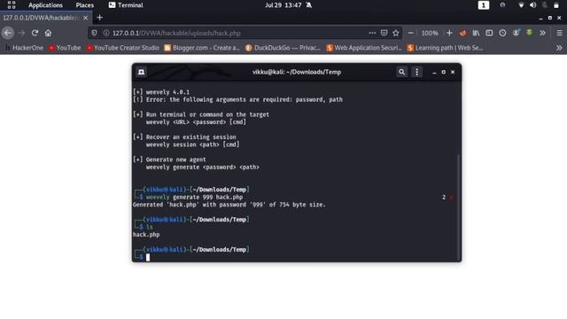 File Upload to RCE on DVWA lab Practical Tutorial || File upload lab || BUG BOUNTY #7 смотреть онлайн