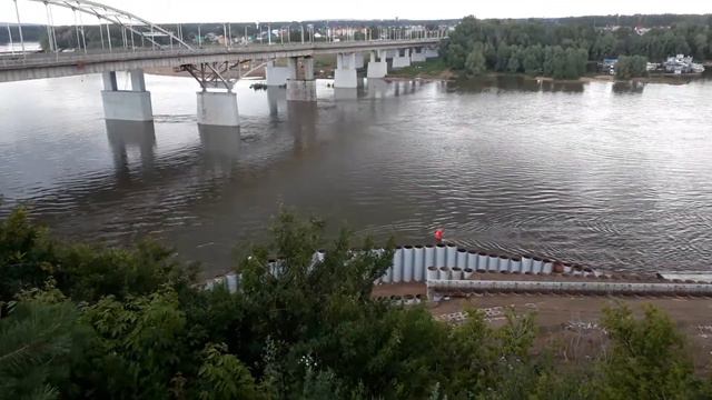 Река Белая,строительство набережной смотреть онлайн