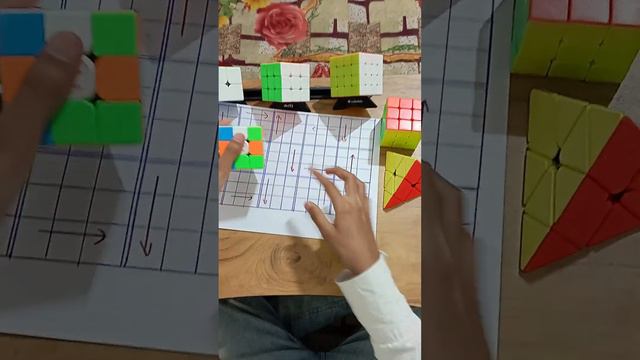 How to solve 3/3 Rubik's cube in easy way with algorithm #shots @chotucubesolver смотреть онлайн