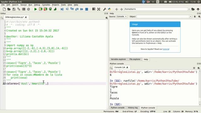 ¿Cuándo usar Arreglos de Numpy o Listas?│Python │Ejemplos│¡Muy fácil! смотреть онлайн