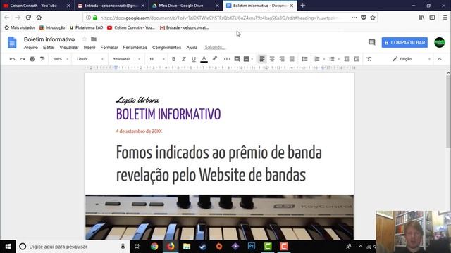 8ª Dica - Google Docs - Documentos do Google (Excel, Word, Power Point e Paint) no navegador смотреть онлайн