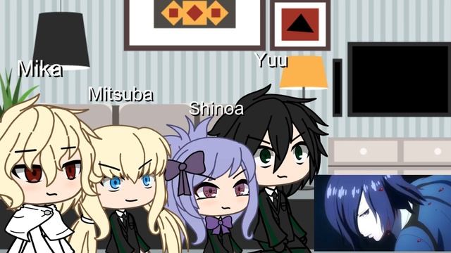 Owari no seraph/Seraph of the end react to Tokyo ghoul amv/Part one (Eng/Türk) смотреть онлайн