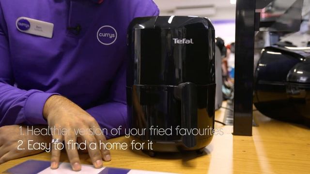 Tefal Easy Fry Compact EY301840 Air Fryer - Black - Quick Look смотреть онлайн