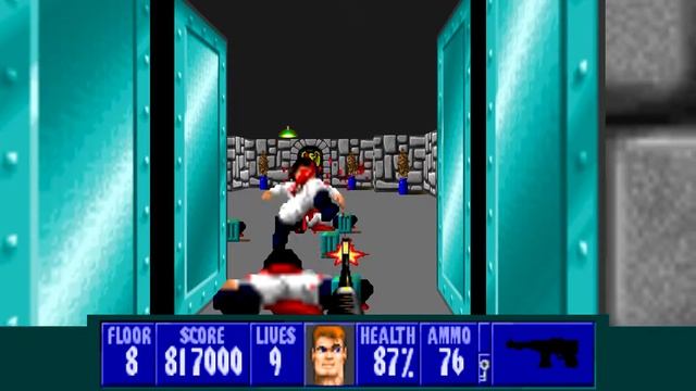 Wolfenstein 3D TC for ZDoom - E3L8 - All Secrets - I Am a Death Incarnate смотреть онлайн