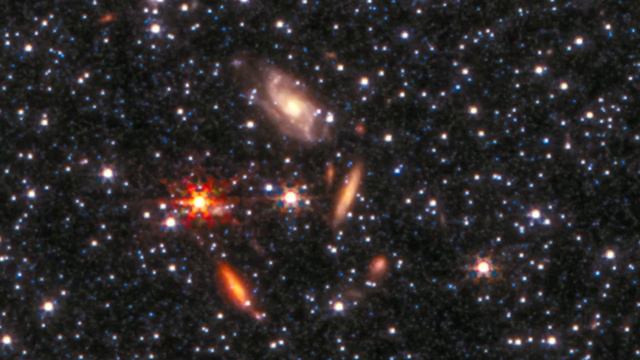 NASA James Webb Space Telescope Capture Series of Galaxy in Dwarf Wolf смотреть онлайн