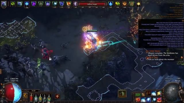 Tanking end-game bosses with Aegis Aurora. WUATU #9 - Path of Exile (3.12 Heist) смотреть онлайн