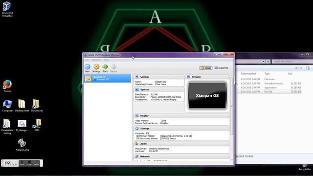 Xiaopan OS VM in Virtualbox смотреть онлайн