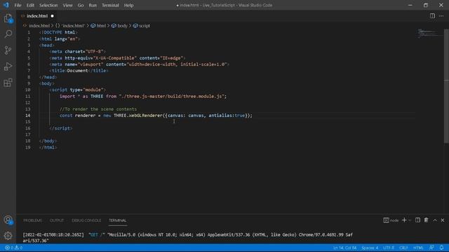 Three.js tutorial for absolute beginners: Lesson 1 #Basic scene смотреть онлайн