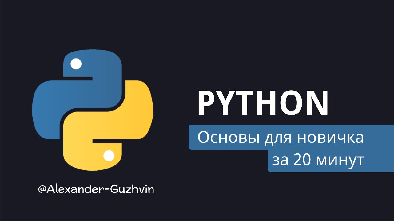 Python за 20 минут смотреть онлайн