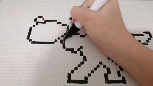 Космический булл по пикселям из игры бравл старс I Brawl stars смотреть онлайн