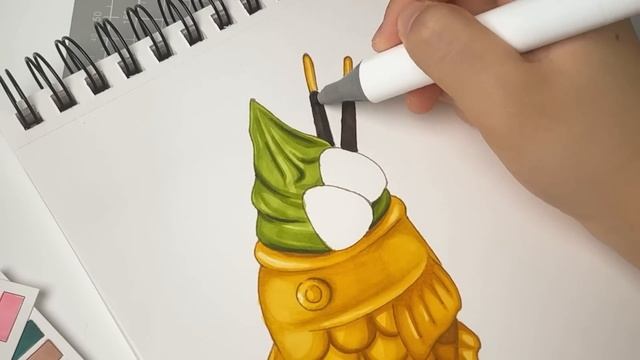 draw with me - trying out cheap 200 colors marker set?? ft. ohuhu смотреть онлайн
