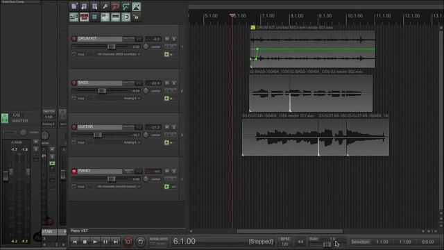 Reaper — Tape Effects (Part 1: Varispeed) смотреть онлайн