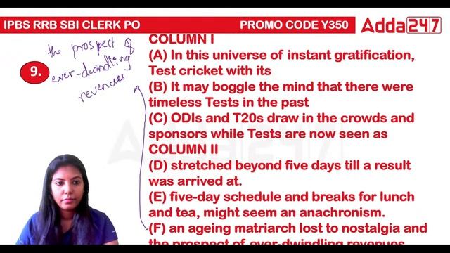 Most Expected Questions | Day 2 | IBPS Clerk Prelims | English | Sectional Mocks | Adda247 Tamil