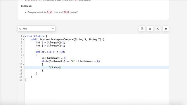 Backspace String Compare [LeetCode 844] | Two Pointer | Approach and Intuition смотреть онлайн