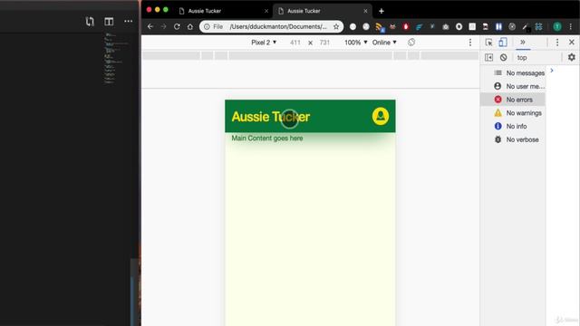 110 Building the top header смотреть онлайн