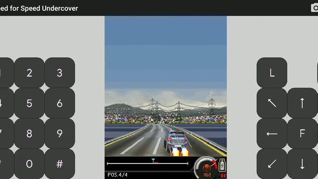 прохождение игры Need for Speed Undercover на эмулятор Java часть 1. смотреть онлайн