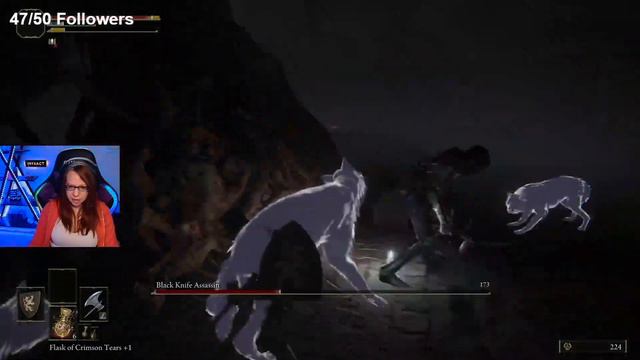 Black Knight Assassin at Deathtouched Catacombs | Elden Ring First Playthrough смотреть онлайн