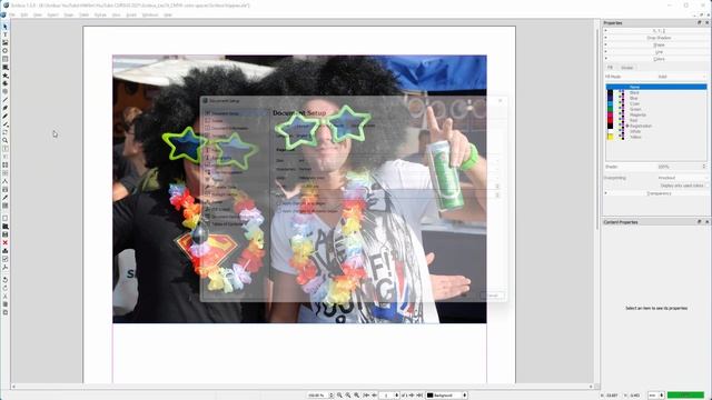 74) Convert images to CMYK in Scribus смотреть онлайн