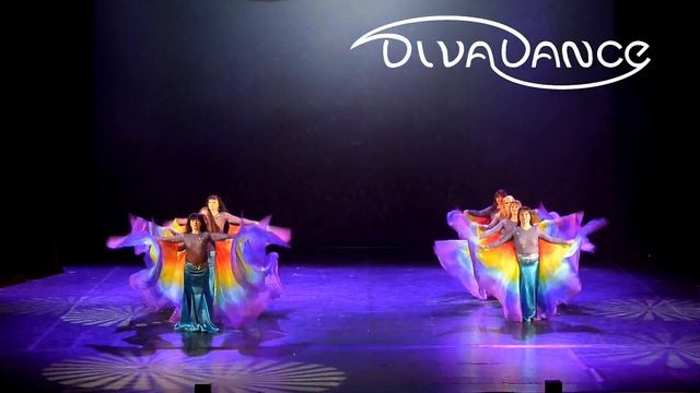 Фантазия шоу-bellydance - восточная фантазия шоу танец от Diva dance смотреть онлайн