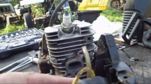 бензопила Partner 351//диагностика неисправностей