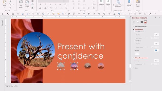 Adjusting Image and Shape Transparency in PowerPoint (Quick Tip TUTORIALS) смотреть онлайн