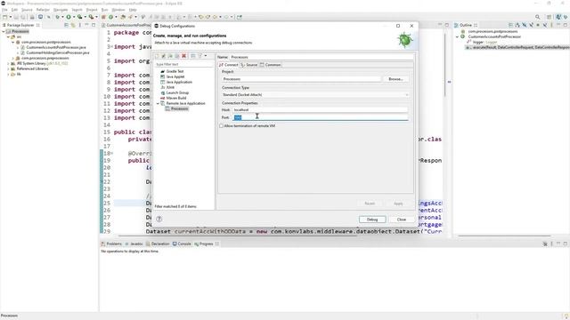 Remote debugging of custom code (Java services, Pre-processors and Post-processors) in Fabric смотреть онлайн