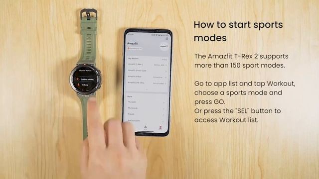 How to use Amazfit T-Rex 2? смотреть онлайн