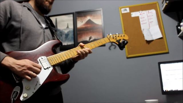 Blues Jam - Improviso com captadores malagoli custom II смотреть онлайн