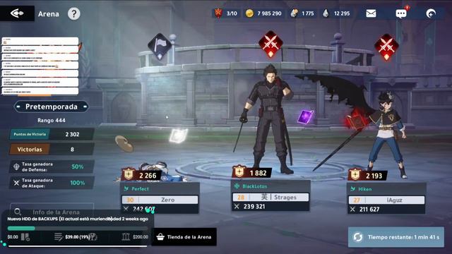 EN VIVO - BLACK CLOVER MOBILE - Nuevas Arenas pero con bug? Revisión de cuentas смотреть онлайн