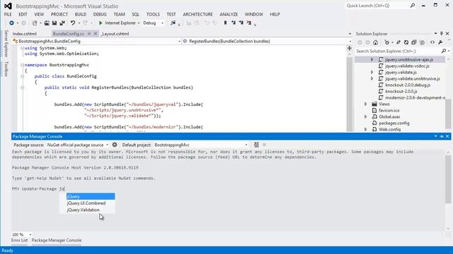 Bootstrapping MVC - The Completed Template смотреть онлайн