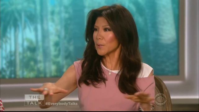 Julie Chen Squeezes Testicles