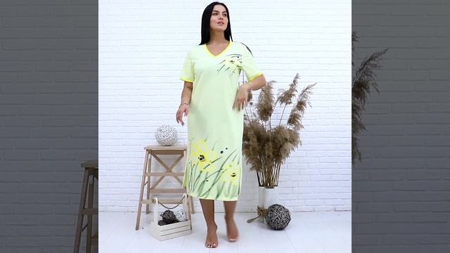 Сорочка женская удлиненная 6184 смотреть онлайн