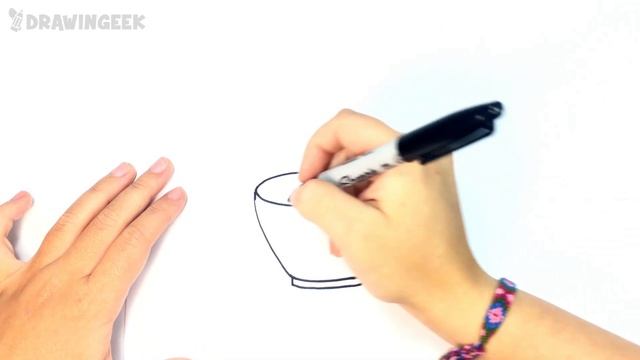 How to draw a Cup of Coffee | Coffee Cup Easy Draw Tutorial смотреть онлайн