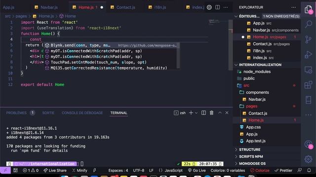 ReactJs internationalization with i18n (multi-languages app) смотреть онлайн