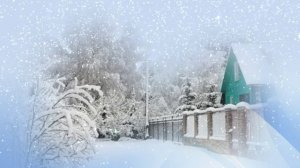 Футаж. Зимний пейзаж 39