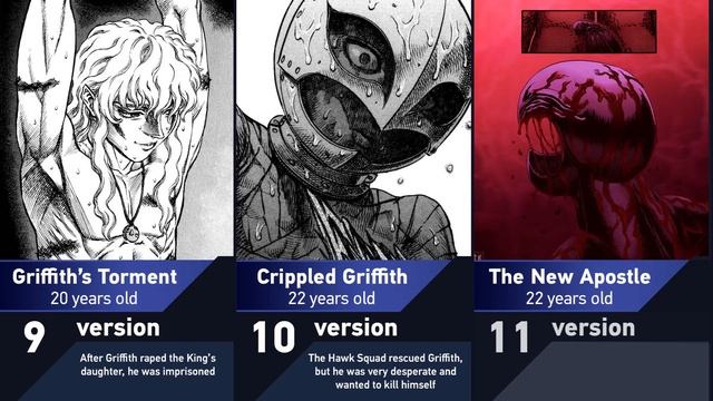 Evolution of Griffith in Berserk смотреть онлайн