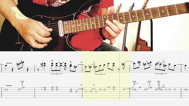 CRAZY LITTLE THING CALLED LOVE - Queen: FULL guitar cover + TAB смотреть онлайн