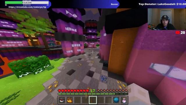 Playing MINECRAFT! Come hang out... смотреть онлайн