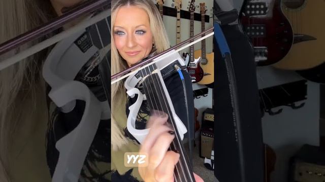 YYZ - Rush - Alex Lifeson Guitar Solo - Violin Cover by Nina D смотреть онлайн