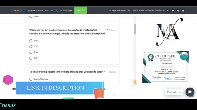 Learn AutoCAD 3D for Free 2023 | Mechanical Engineering Free Certificate смотреть онлайн
