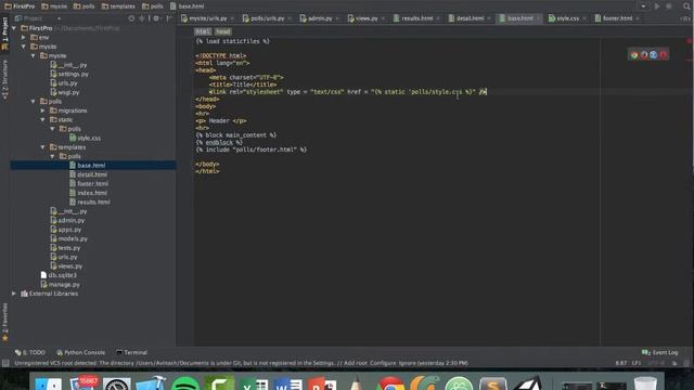 First Django App - Styling Django Pages with CSS смотреть онлайн