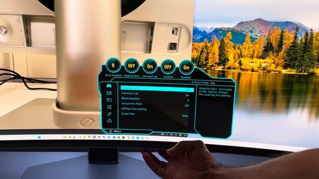 Samsung Odyssey 49" G93SC Series OLED Curved Gaming Monitor смотреть онлайн