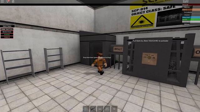 SCP Containment Breach - Part 1 1 By joshman901 [Roblox] смотреть онлайн