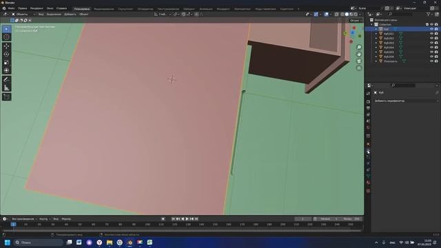 3D Комод с выдвижными ящиками ( Blender 3D ) смотреть онлайн