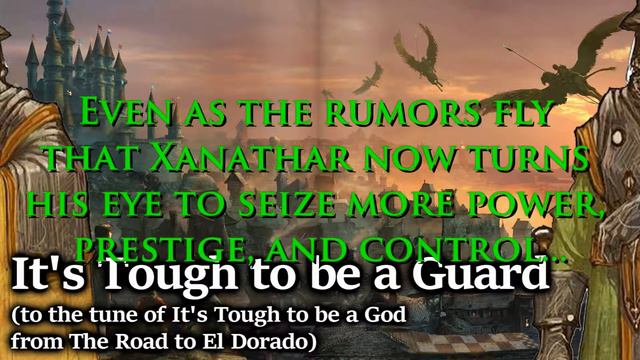 It's Tough to be a Guard (It's Tough to be a God) - D&D PARODY SONG смотреть онлайн