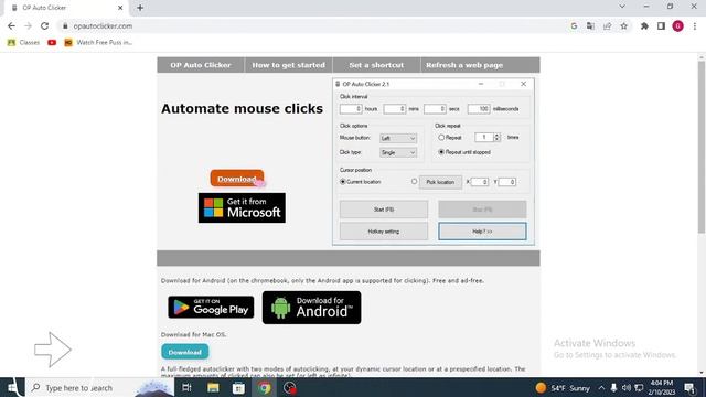 How to download Op Auto Clicker/Auto Clicker 3.0 смотреть онлайн