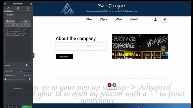 Popup trigger with Text link ( Using Elementor ) смотреть онлайн