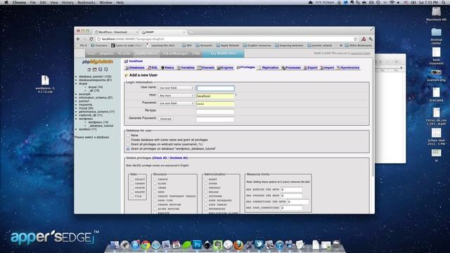 How to install a WordPress site on localhost (MAMP) смотреть онлайн