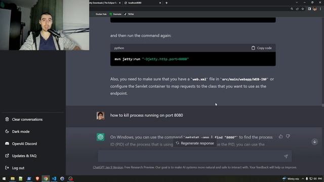 Chat GPT - The double-edged sword | Creating a simple JAVA API смотреть онлайн