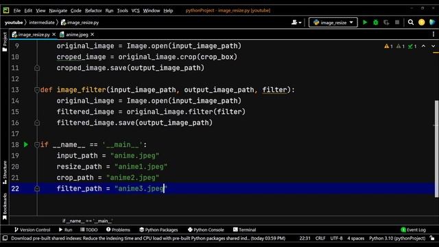 Master Image Manipulation with Python | Resize, Crop, and Create Stunning Visuals ??️#python #vira смотреть онлайн